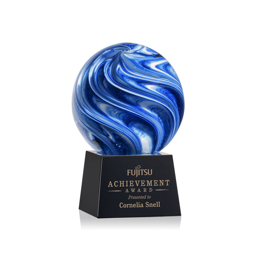 Naples Award on Robson Base - Black 2