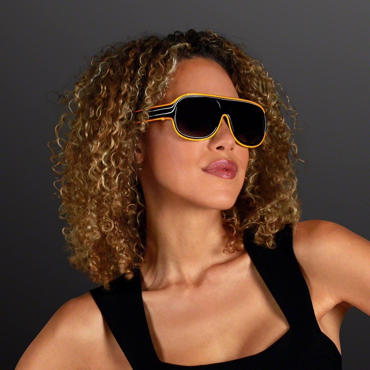 Neon Look Aviator EL Shades 42