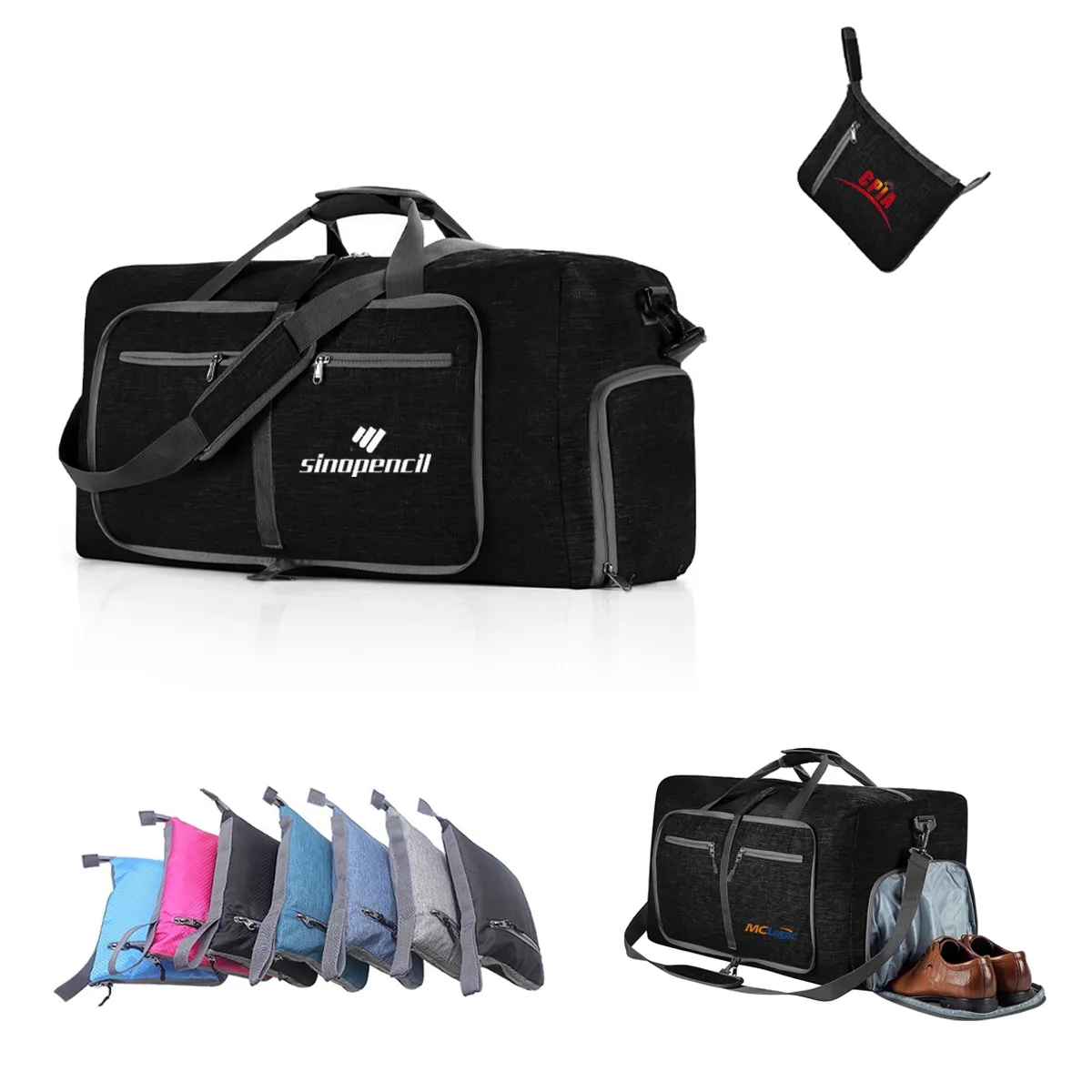 Large Foldable Waterproof Overnight Bag 4