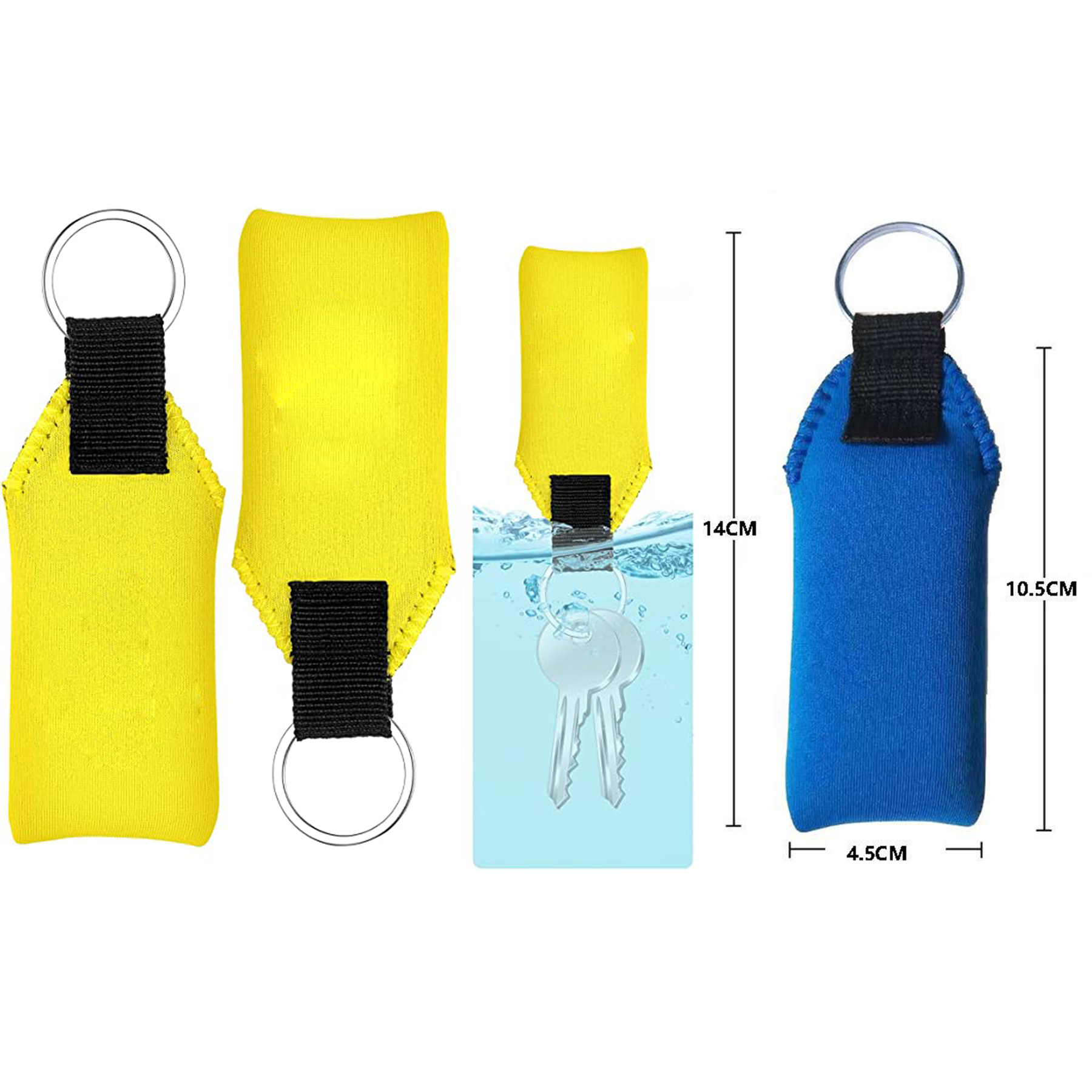Floating Neoprene Keychain
