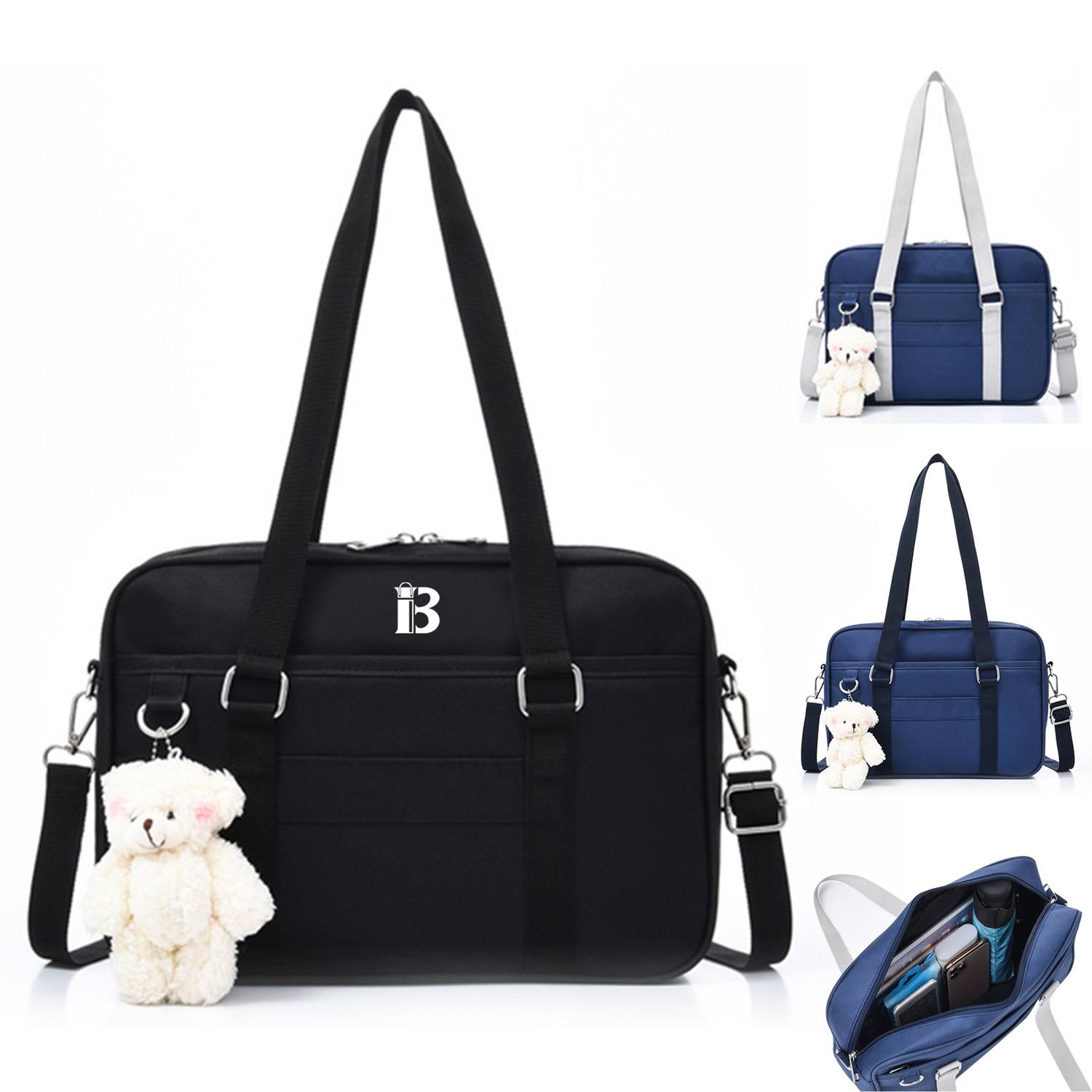 Female Japanese Single Shoulder Portable Canvas Bag