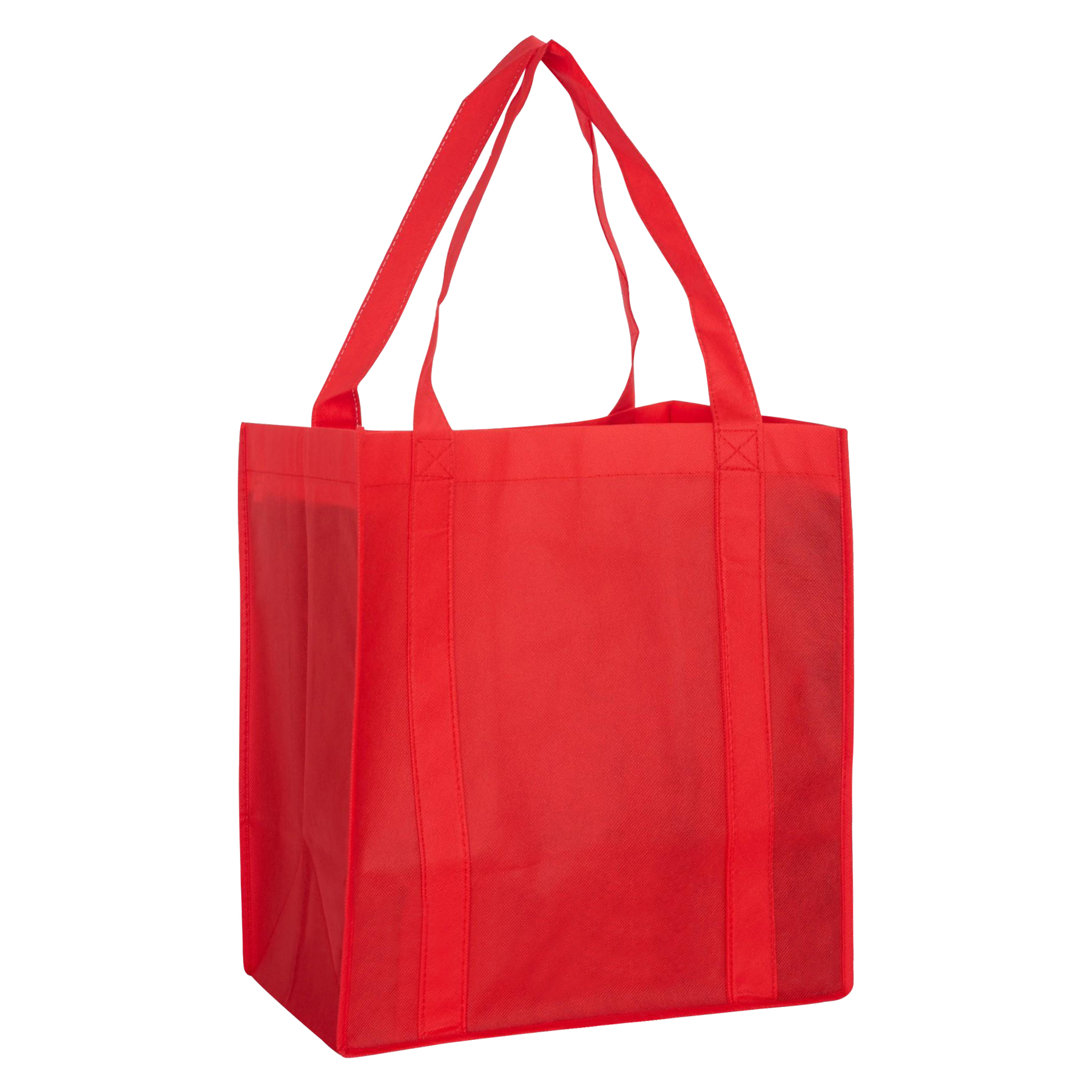 80gsm Grocery Shopping Non-Woven Tote Bag (13" x 15" x 10") 1