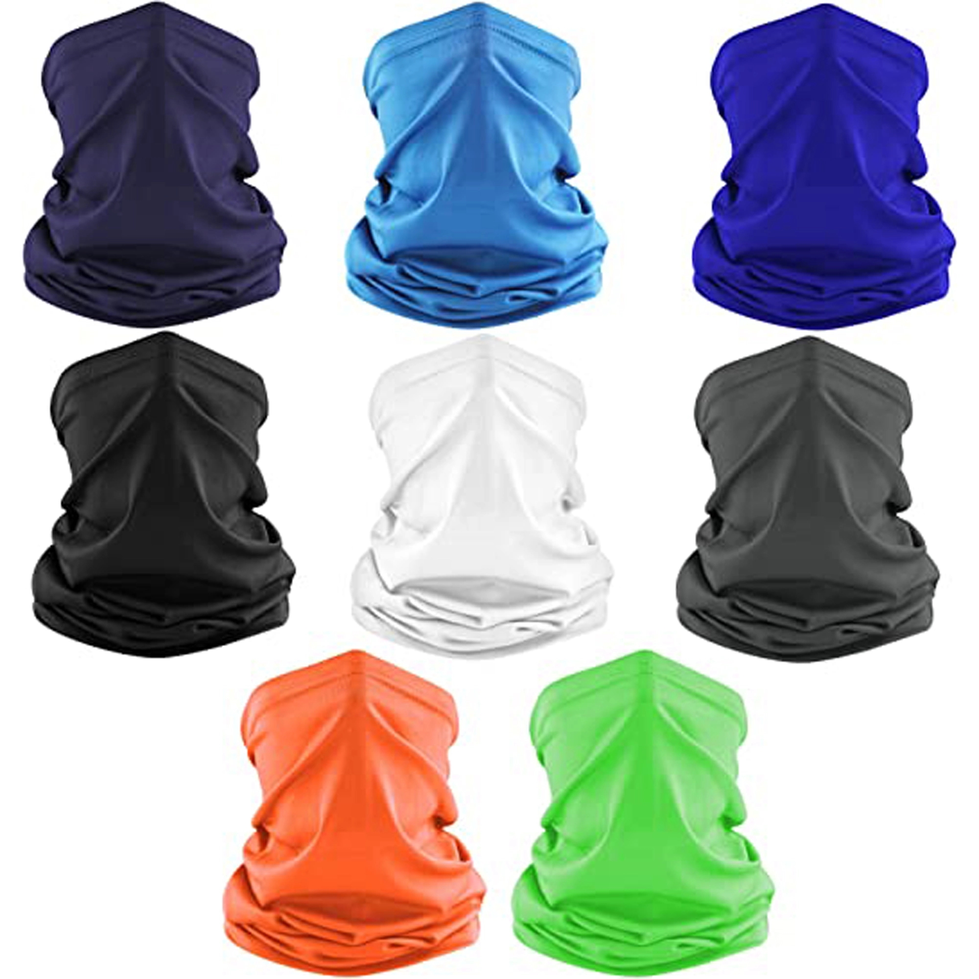 UV Protection Breathable Face Bandanas MOQ 50PCS 2
