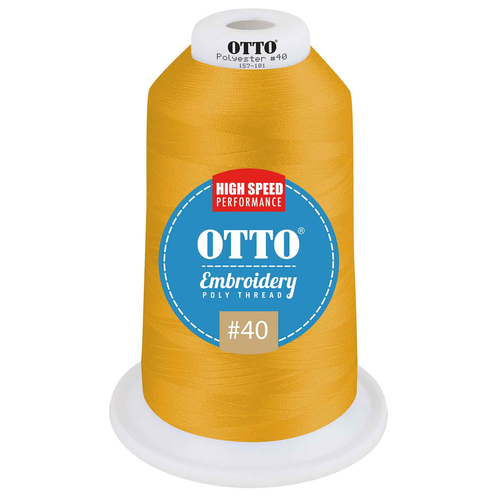 OTTO Embroidery Poly Thread #40 5,500 yd. King Cone 250