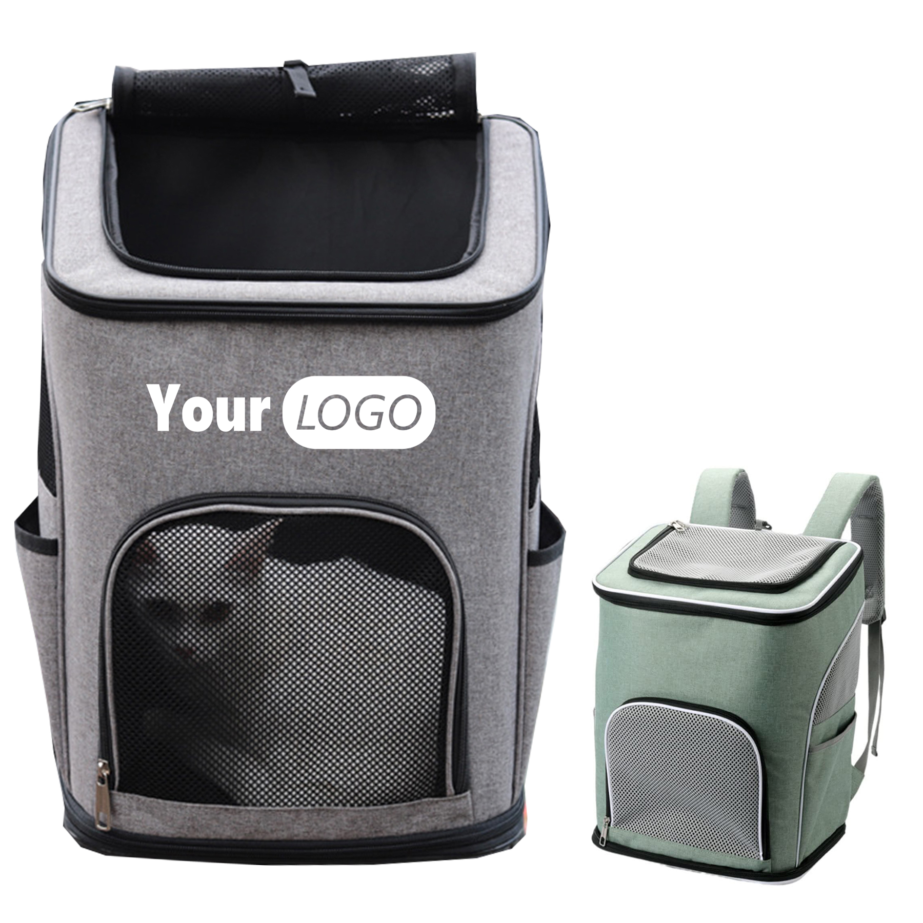 Oxford Cloth Large Capacity Pet Backpack 4