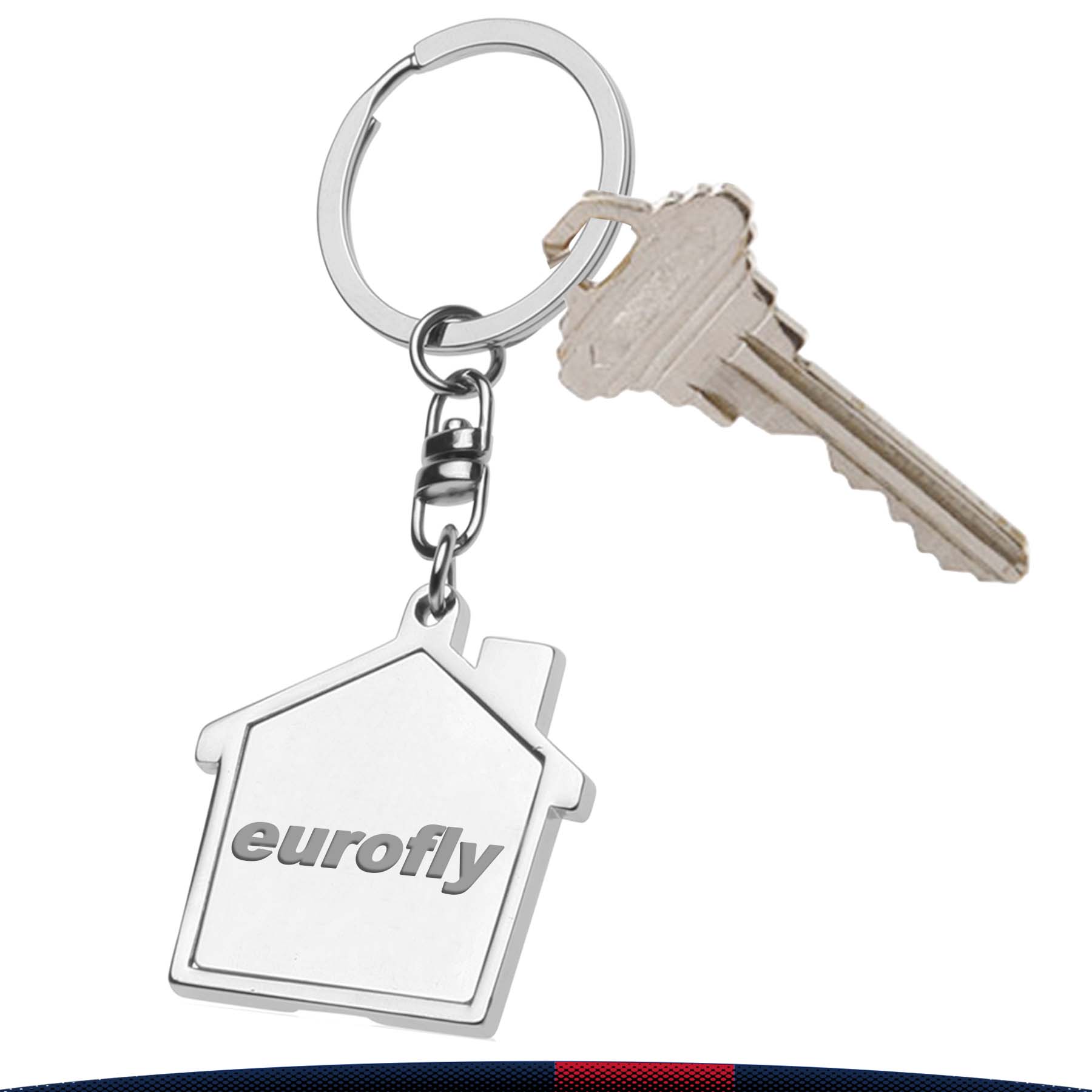 Quiki House Metal Keychains 4