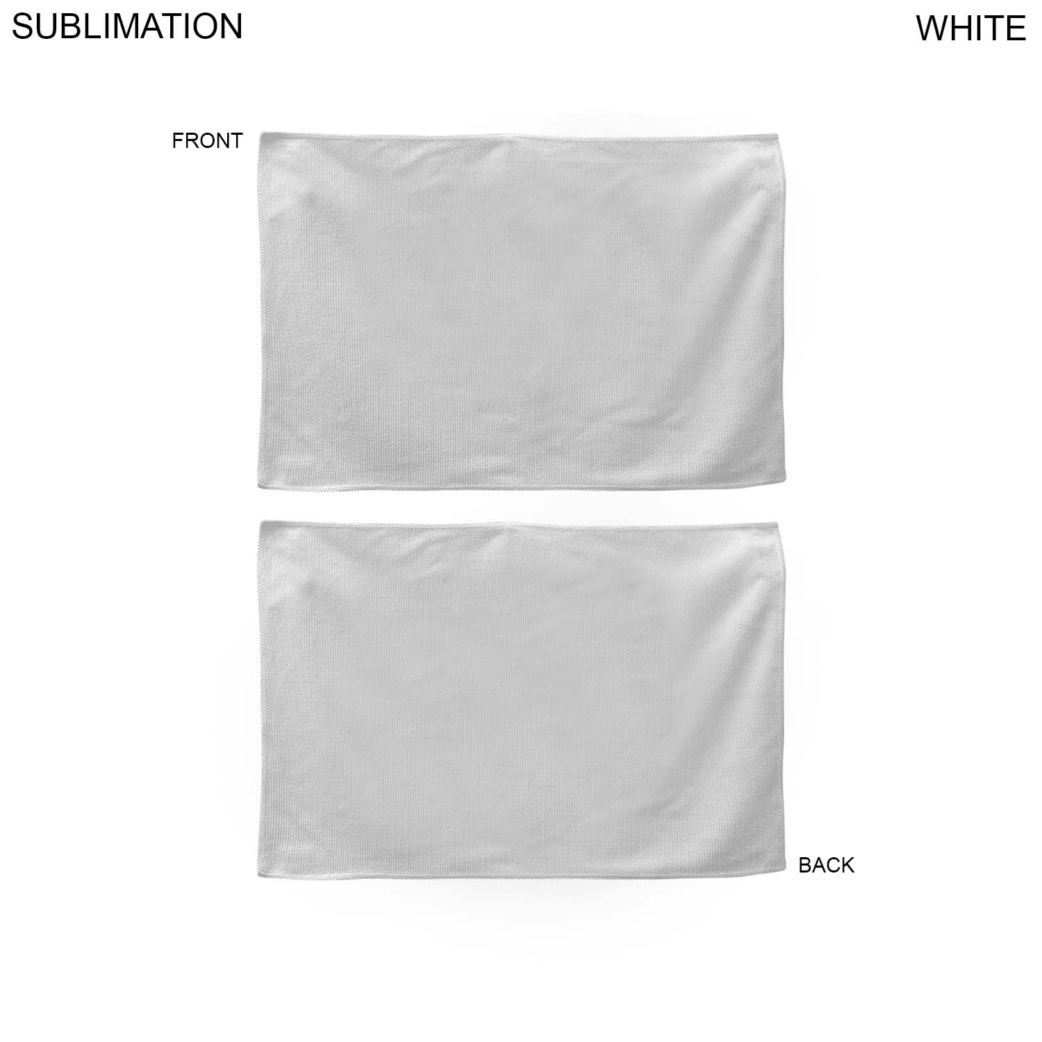 Microfiber Dri-Lite Terry Team and Sponsorship Towel, 12x18, Sublimated Edge to Edge 2 sides 10