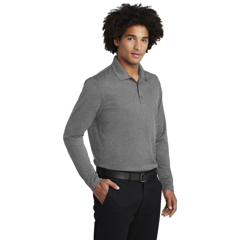 Sport-Tek PosiCharge RacerMesh Long Sleeve Polo. 22