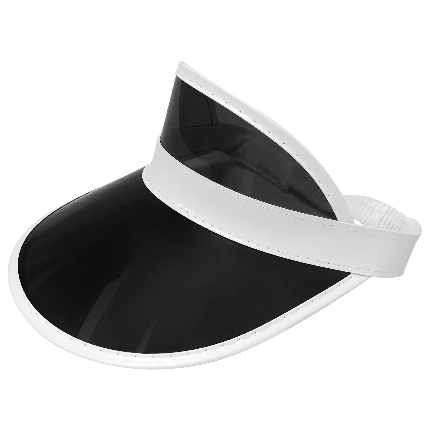Plastic Sun Visor With Elastic Band 6
