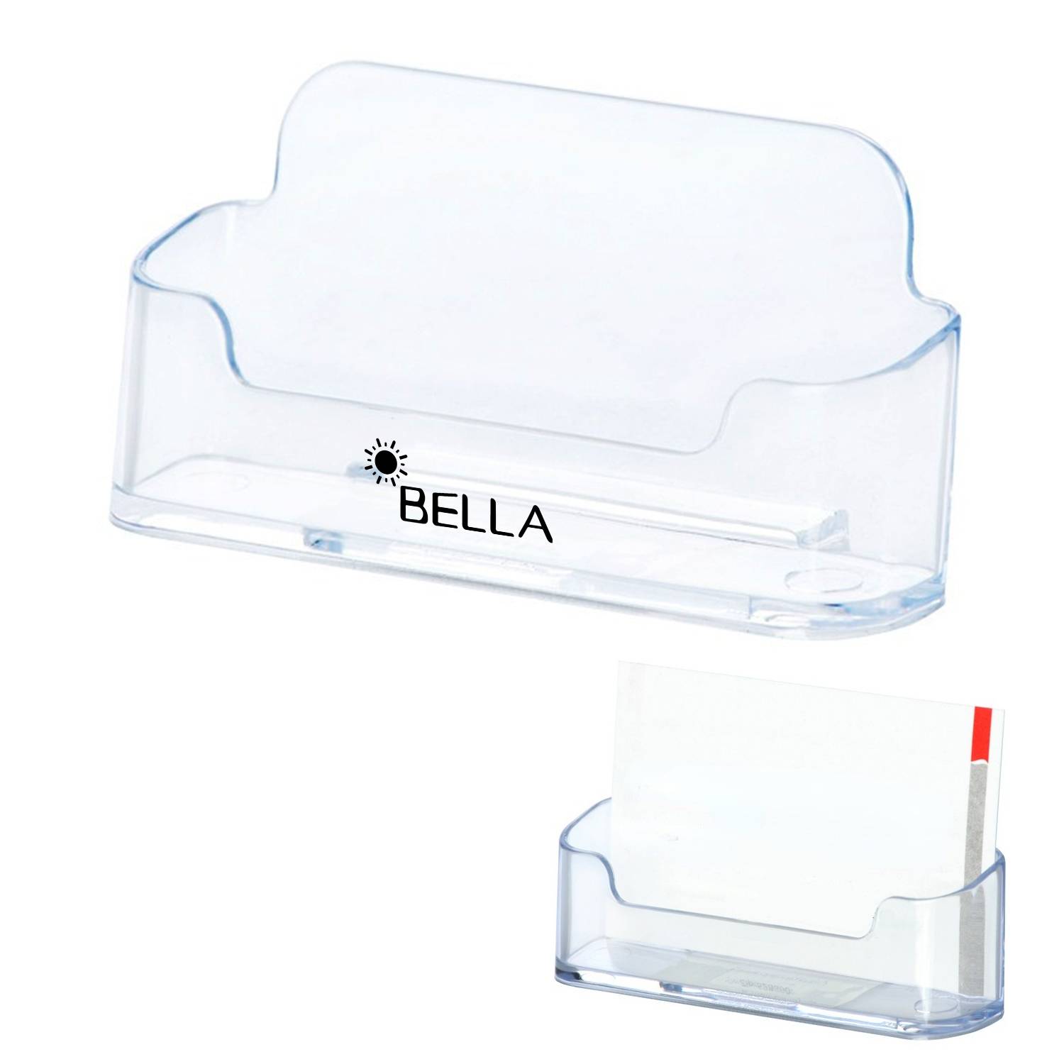 Acrylic Business Card Holder for Desk 1