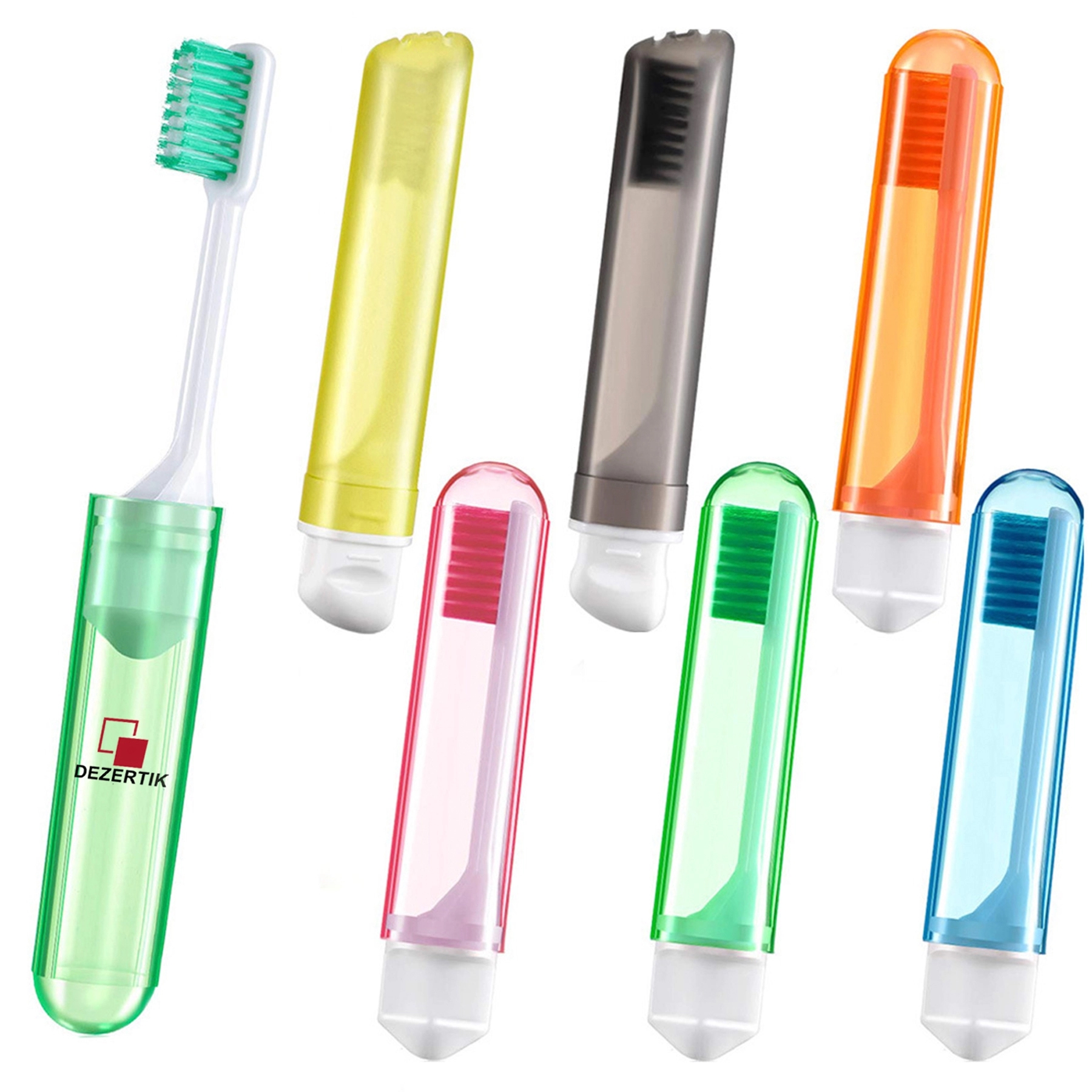 Portable Travel Toothbrush Set 7
