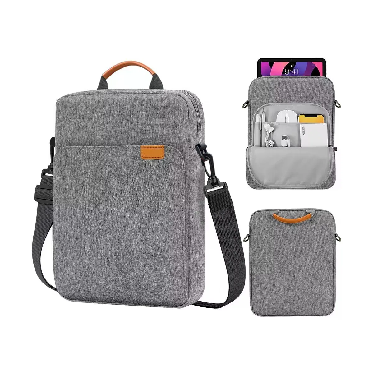 13 inch Laptop Tablet Waterproof Messenger Shoulder Bag 7