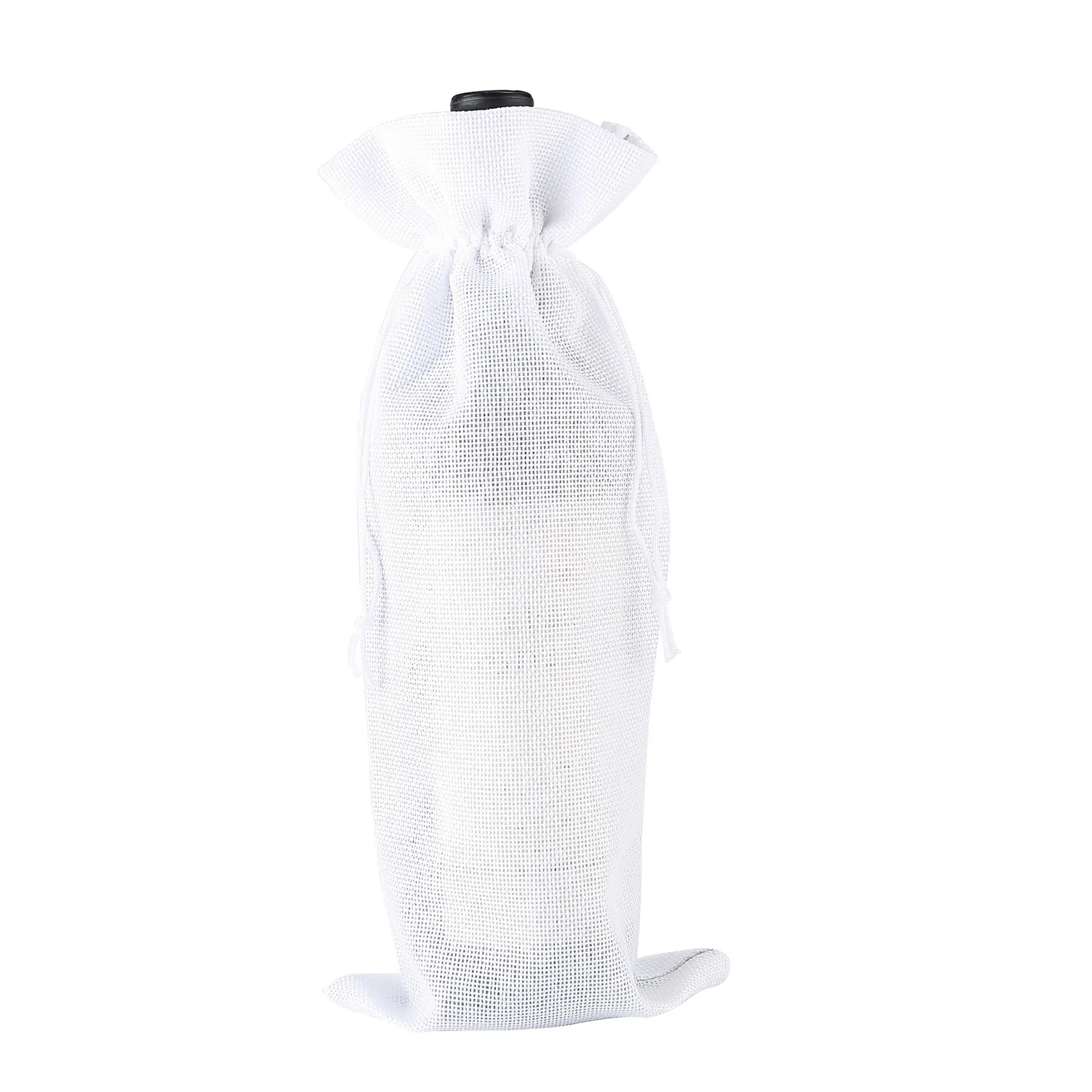 Wine Bottle Bag With Drawstring 10pcs 6