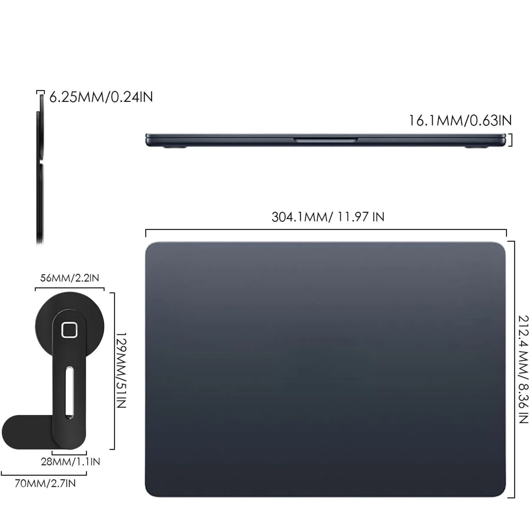 Laptop Phone Holder 9