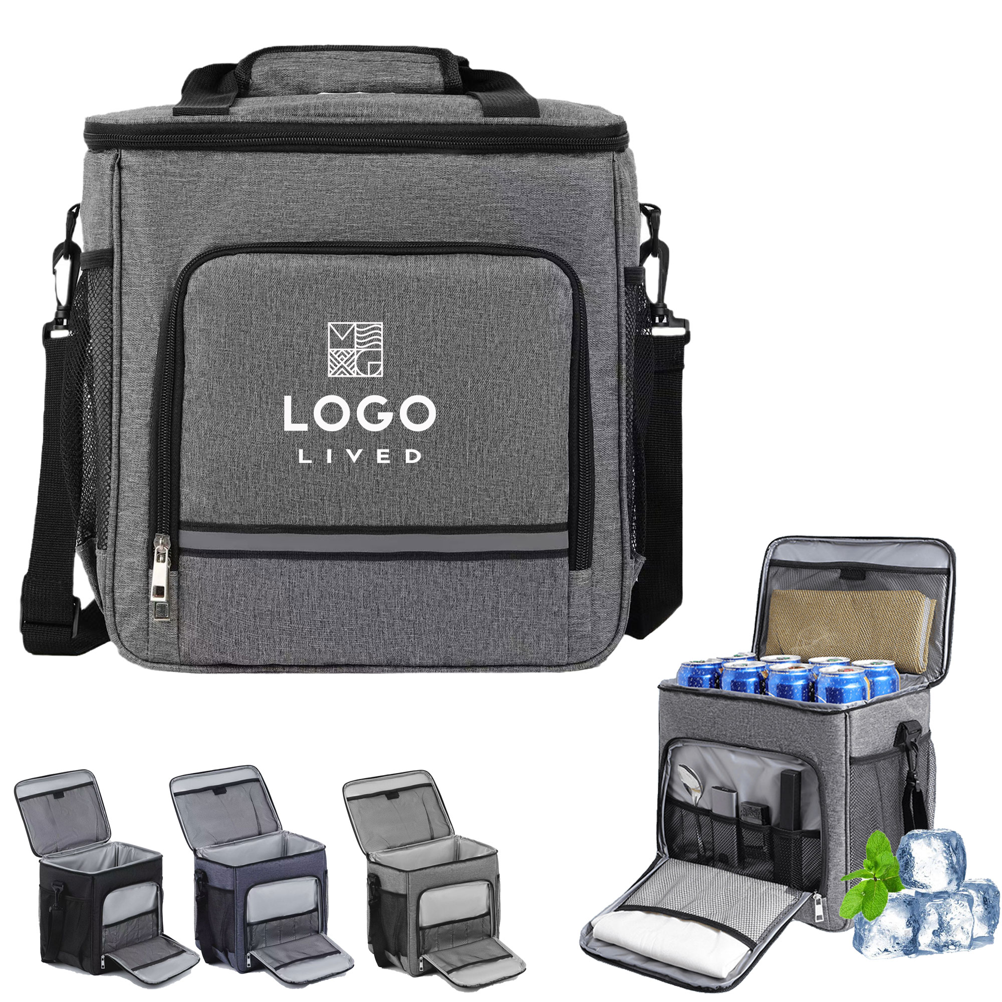 MOQ10 Insulated Cooler Backpack 2