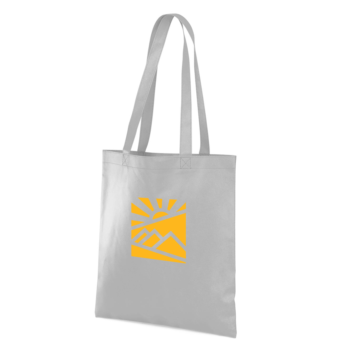 Speedy Shopper Non-Woven Reusable Tote Bags (2 Color Imprint) 5