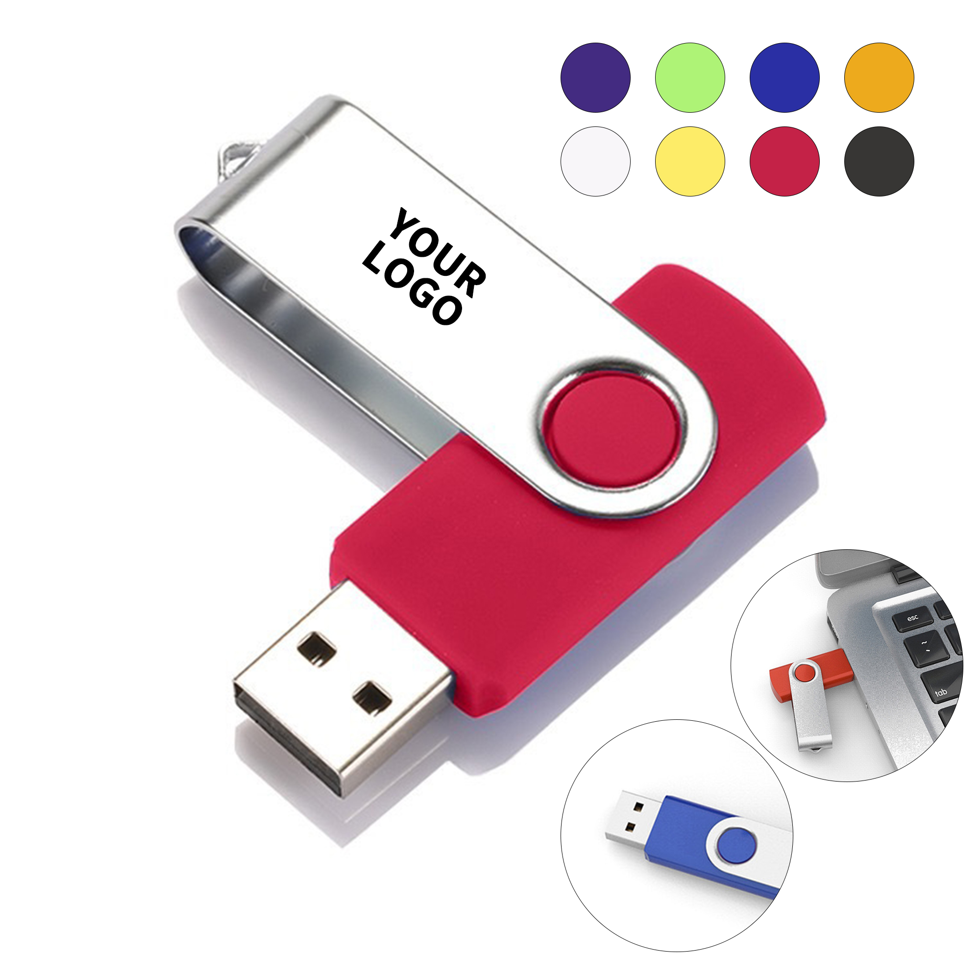 USB Two Point Zero Flash Drive Memory Stick 16