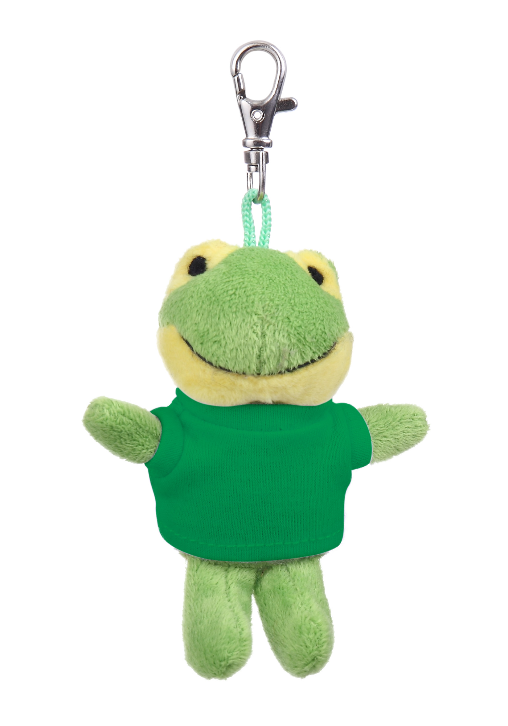 Soft Plush Frog Keychain with Tee 8