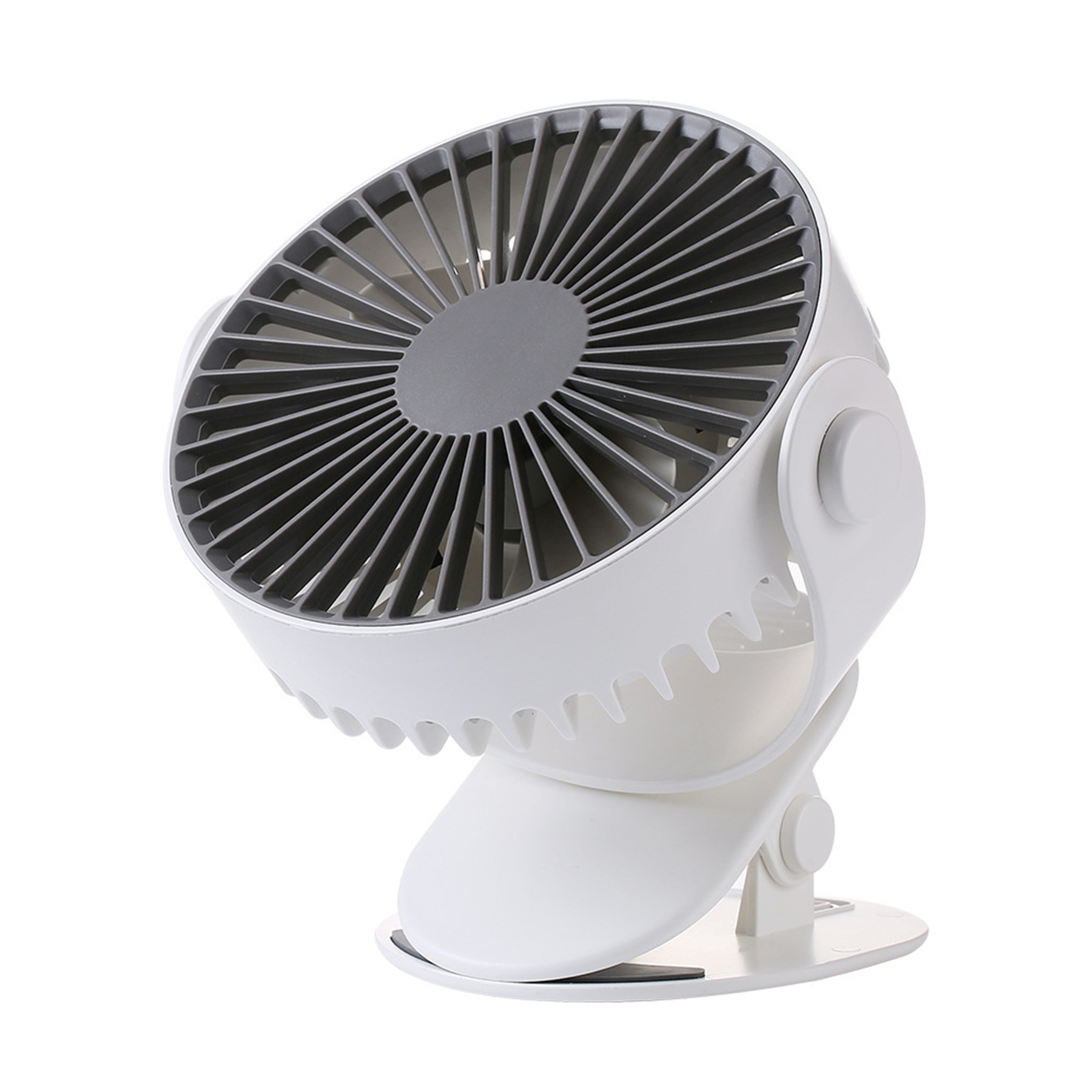 Clip Desk Fan Usb Battery Rechargeable 3