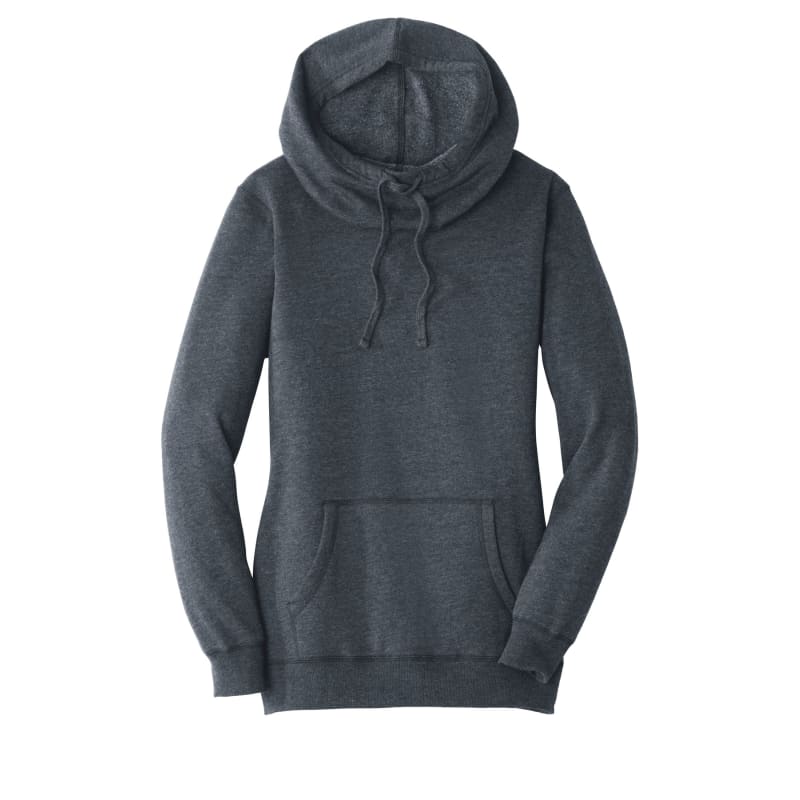 District Women's Lightweight Fleece Hoodie. 5