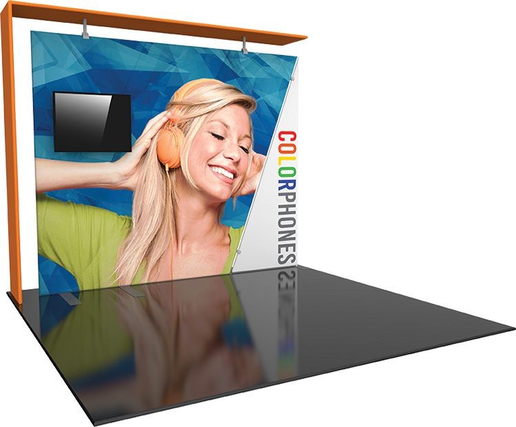Formulate Designer Series 10ft Fabric Backwall Kit 08 2