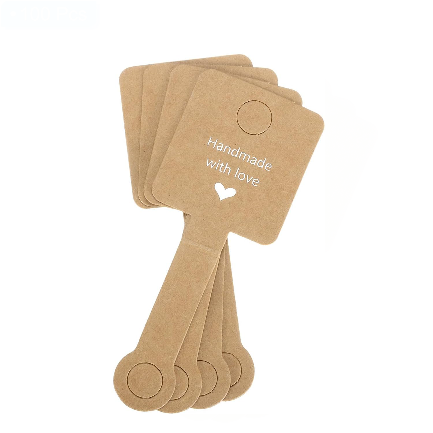 100PCS Custom Pattern Jewelry Cards 1