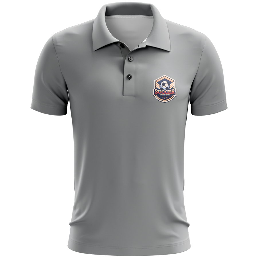 Adult and Kids' Custom 5.3 Oz Cotton Polo - DTF, Screen Print, Heat Press 2