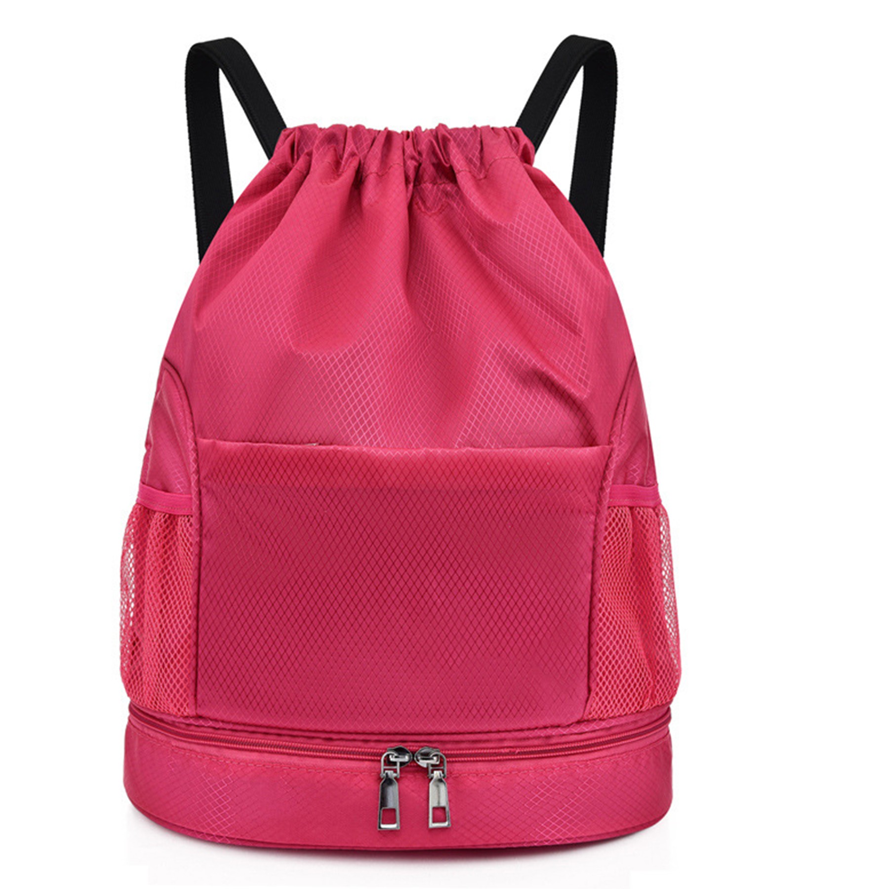 12.2X6.7X15.75 Inch Oxford Fabric Drawstring Backpack 3