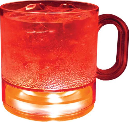 12oz Lites Up Plastic Coffee Mug with Handle 16