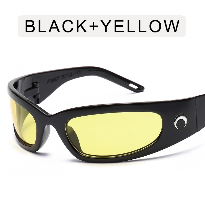 New Moon Outdoor Cycling Hip Hop Punk Sunglasses Uv400 5