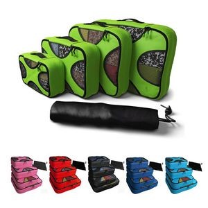 Travel Waterproof Luggage Storage Bag Set With Foldable Pouch 11