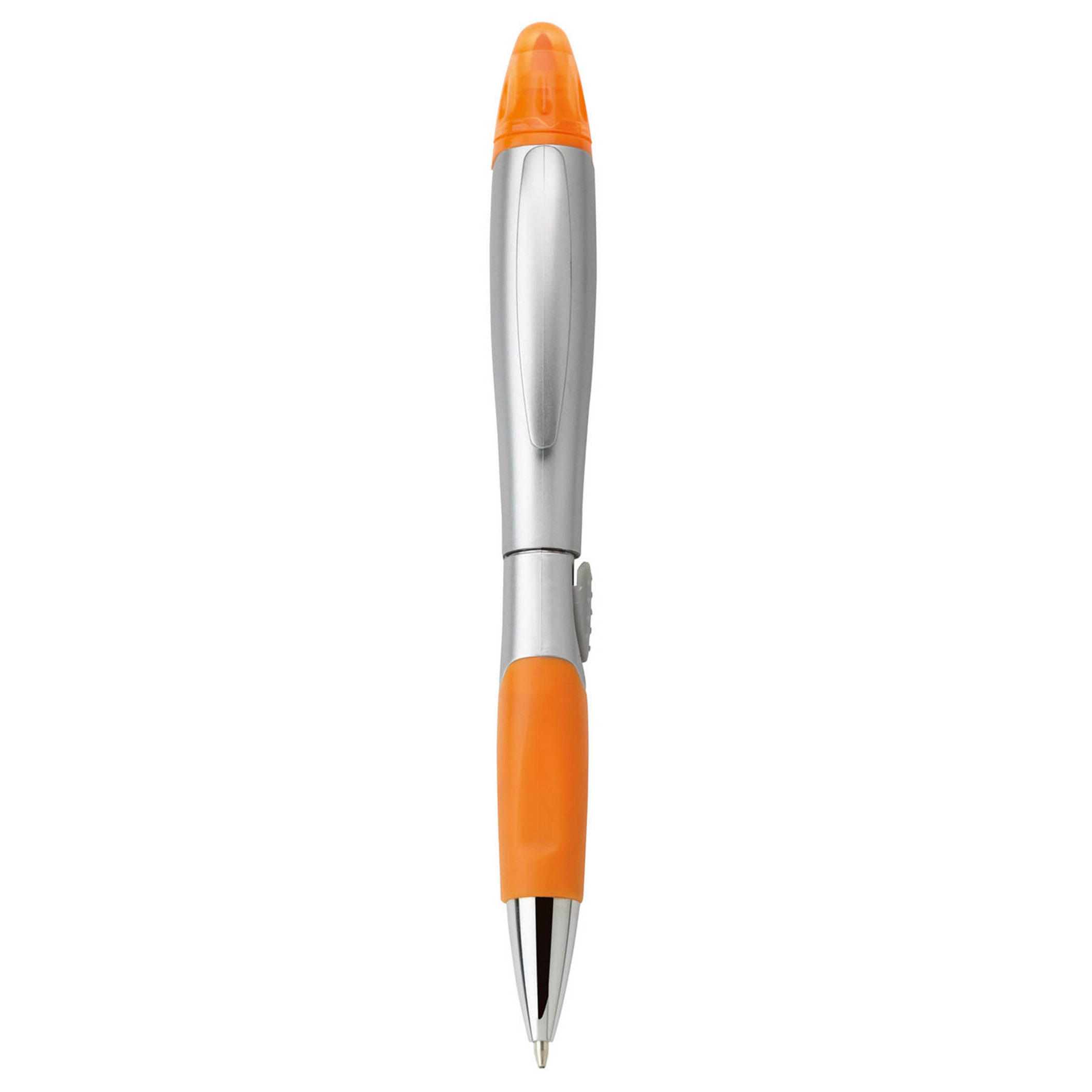 Silver blossom ballpoint penhighlighter 51