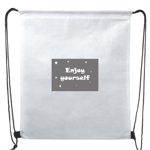 Non-Woven Polypropylene Drawstring Bag - 14.5"W x 17.5"H