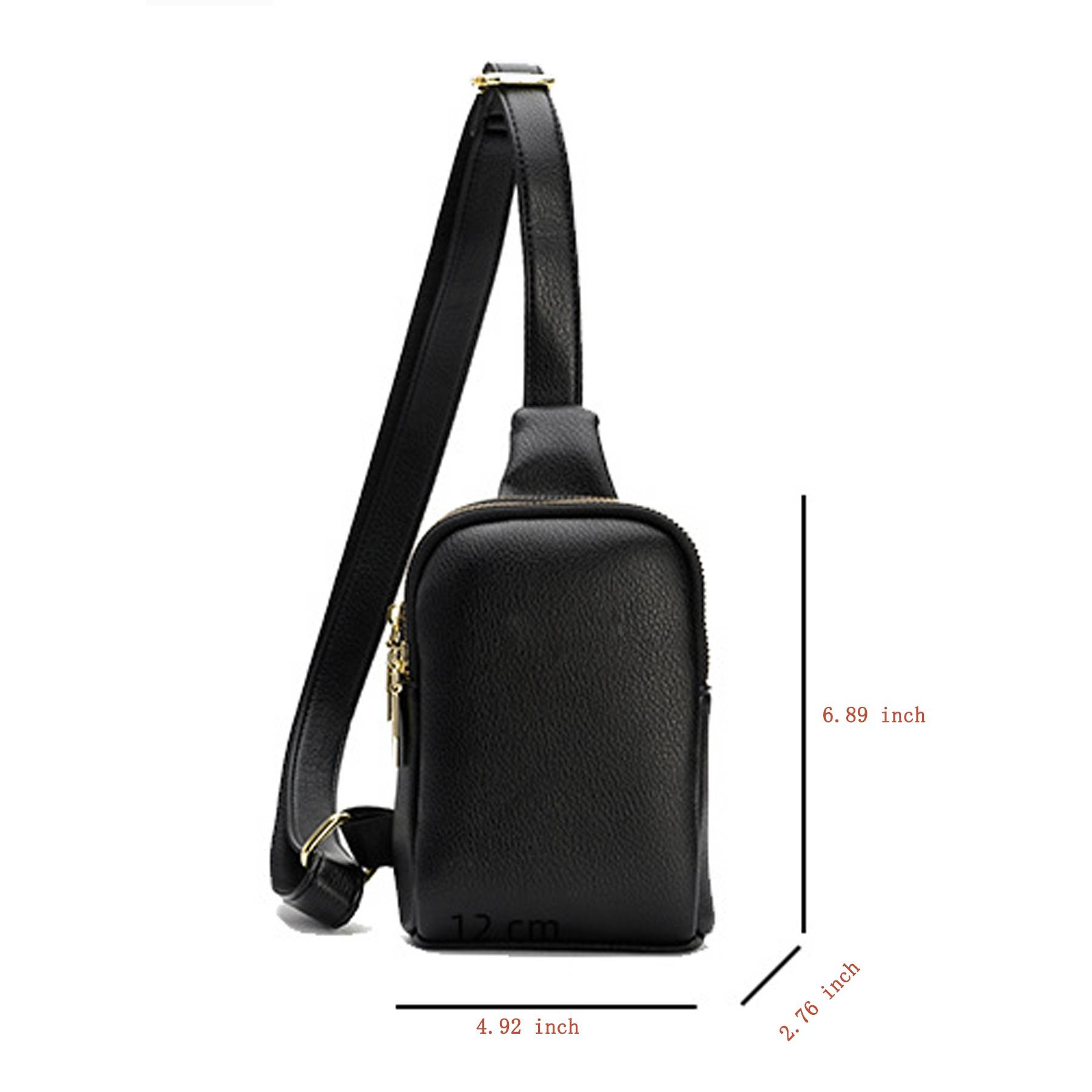 PU Leather Leisure Chest Bag 5
