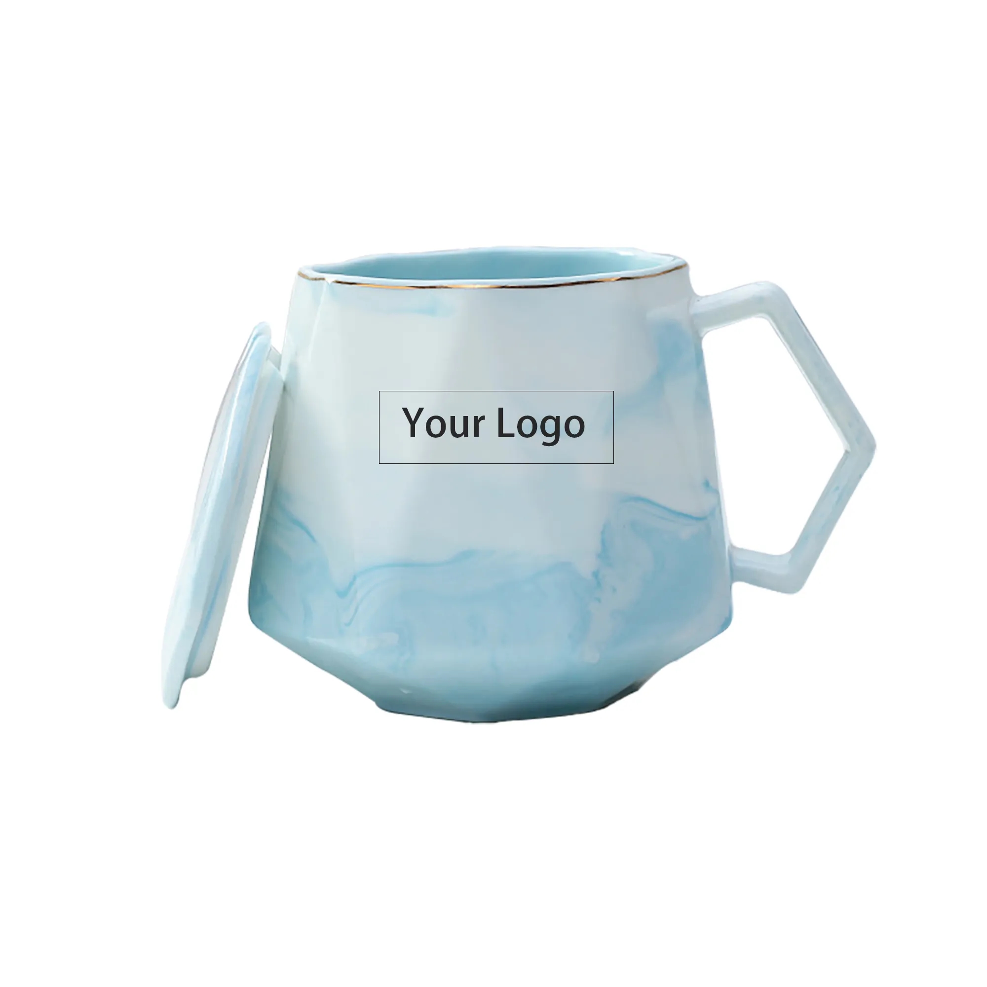 10OZ. Creative Marble Ceramic Coffee Milk Mug 5