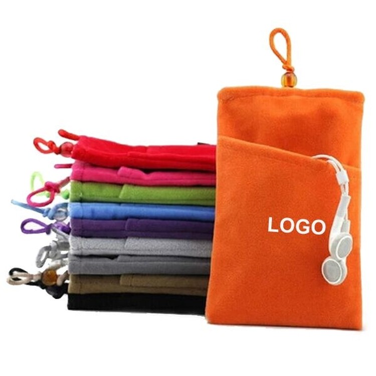 Soft Lint Carrying Pouch for Cellphones 2
