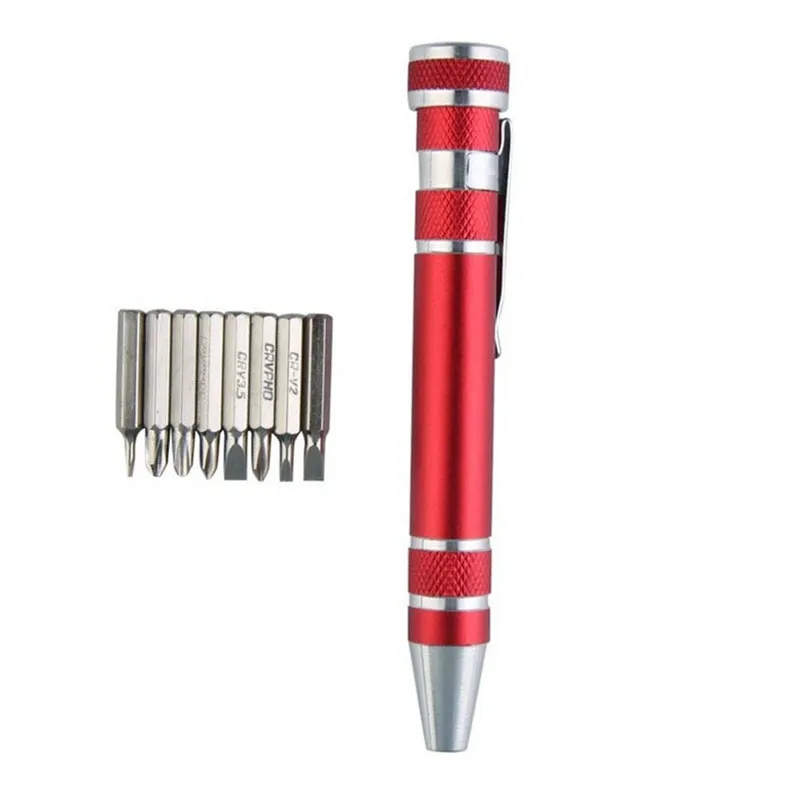 Aluminum 8-in-1 Magnetic Screwdriver Tool 3