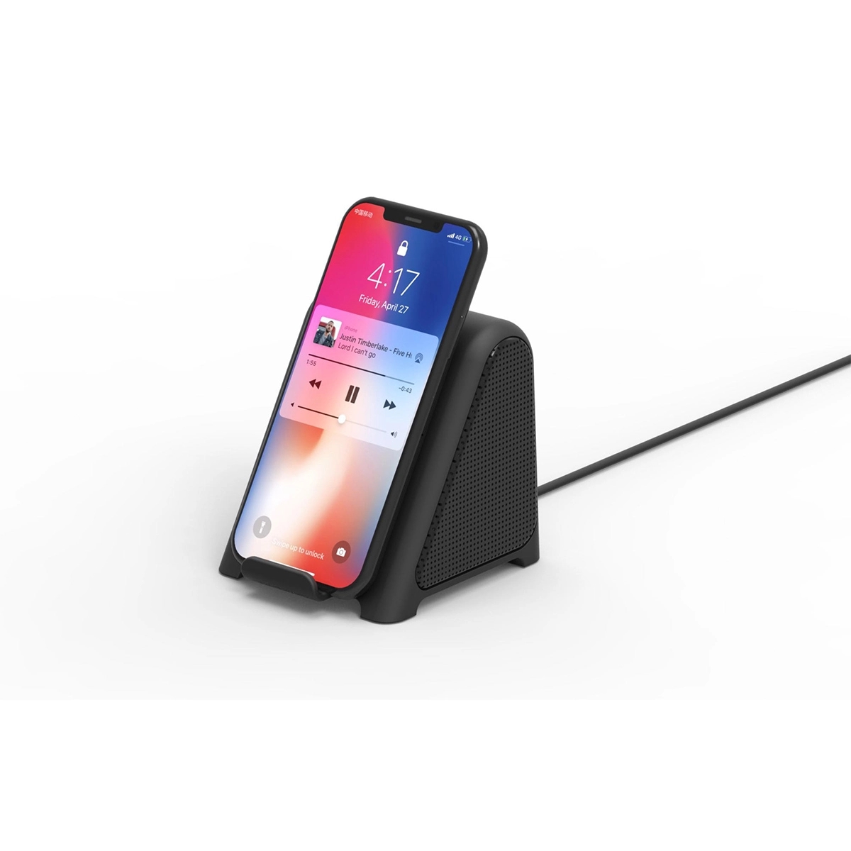 Speaker with Wireless Charger 4
