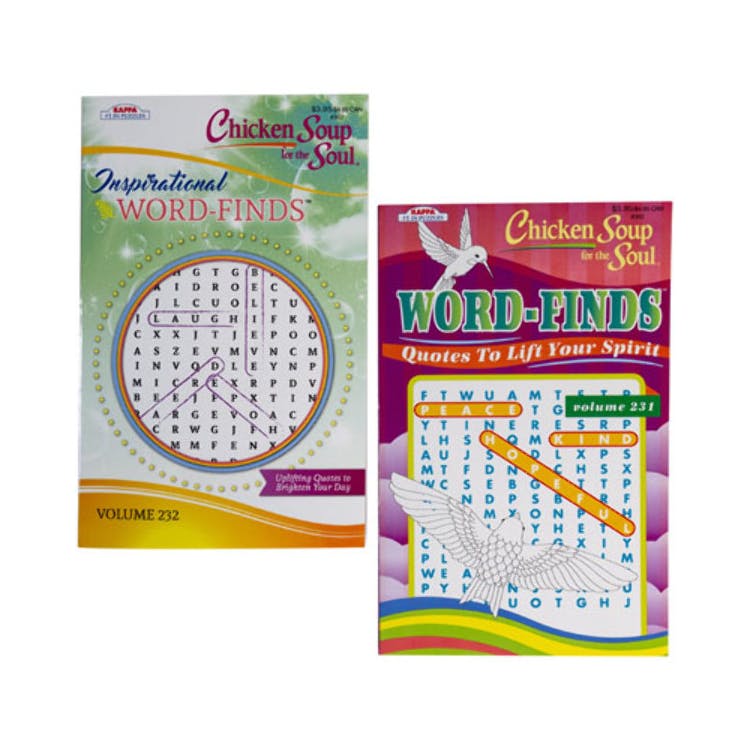 Chicken Soup for the Soul Word Find Books - Two Titles 2