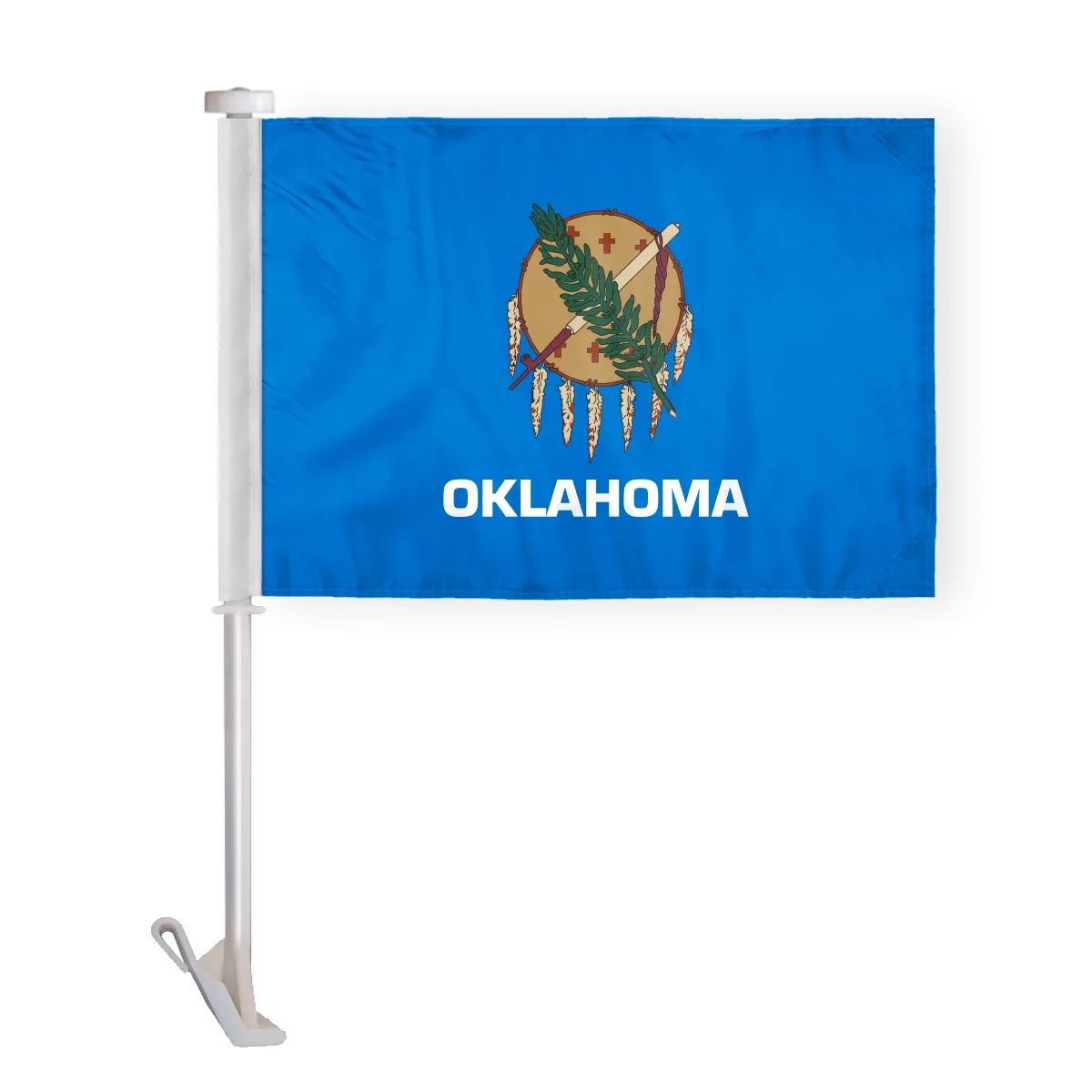 12"x16" & 10.5''x15'' Oklahoma Car Flags 3