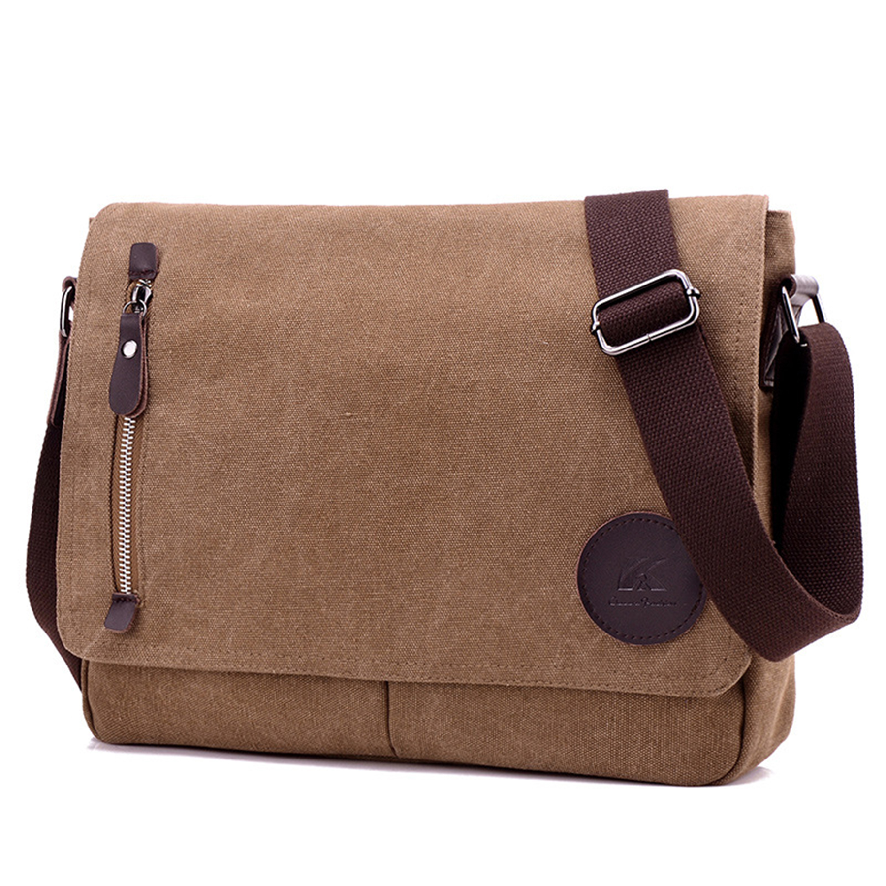 Canvas Messenger Briefcase for Men 2