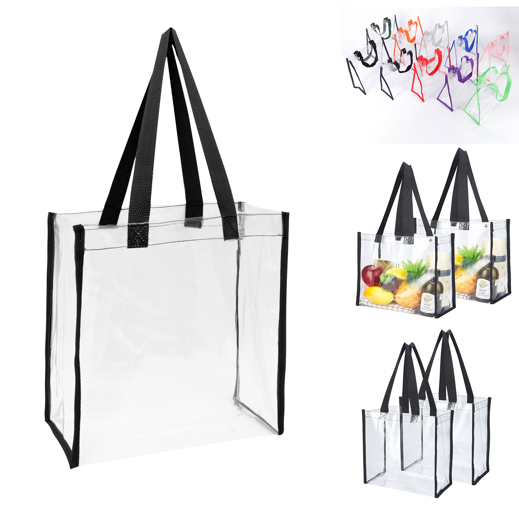Clear Tote Bag