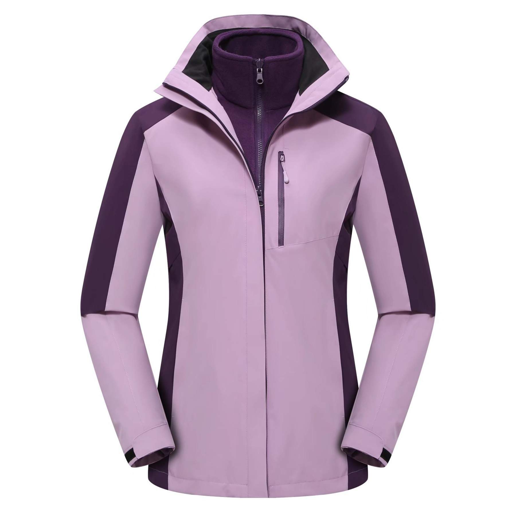 Warm Fleece Insulated Winter Snow Jacket 7