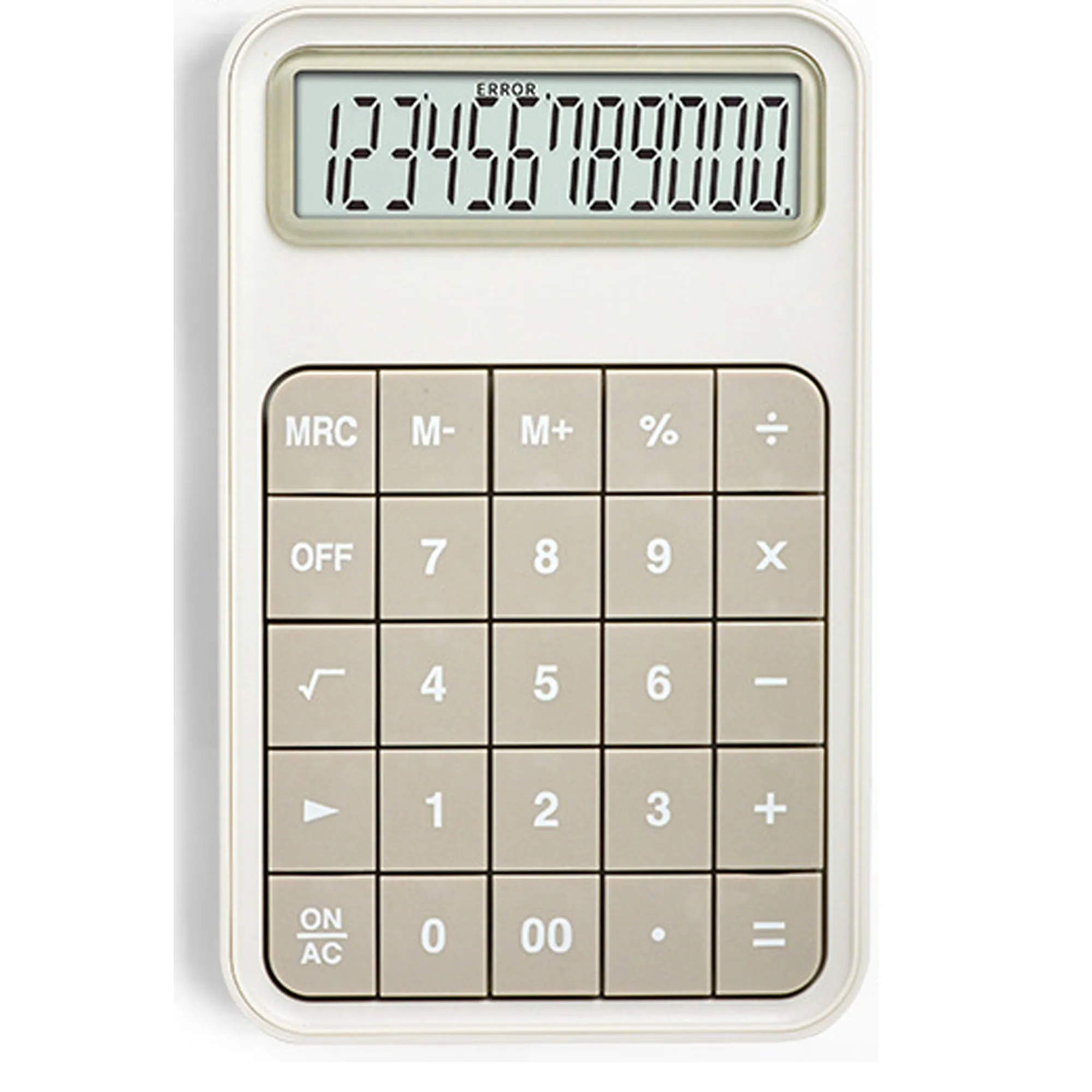 MOQ 20PCS Standard Function Desk Calculator With 12 Digit La 2