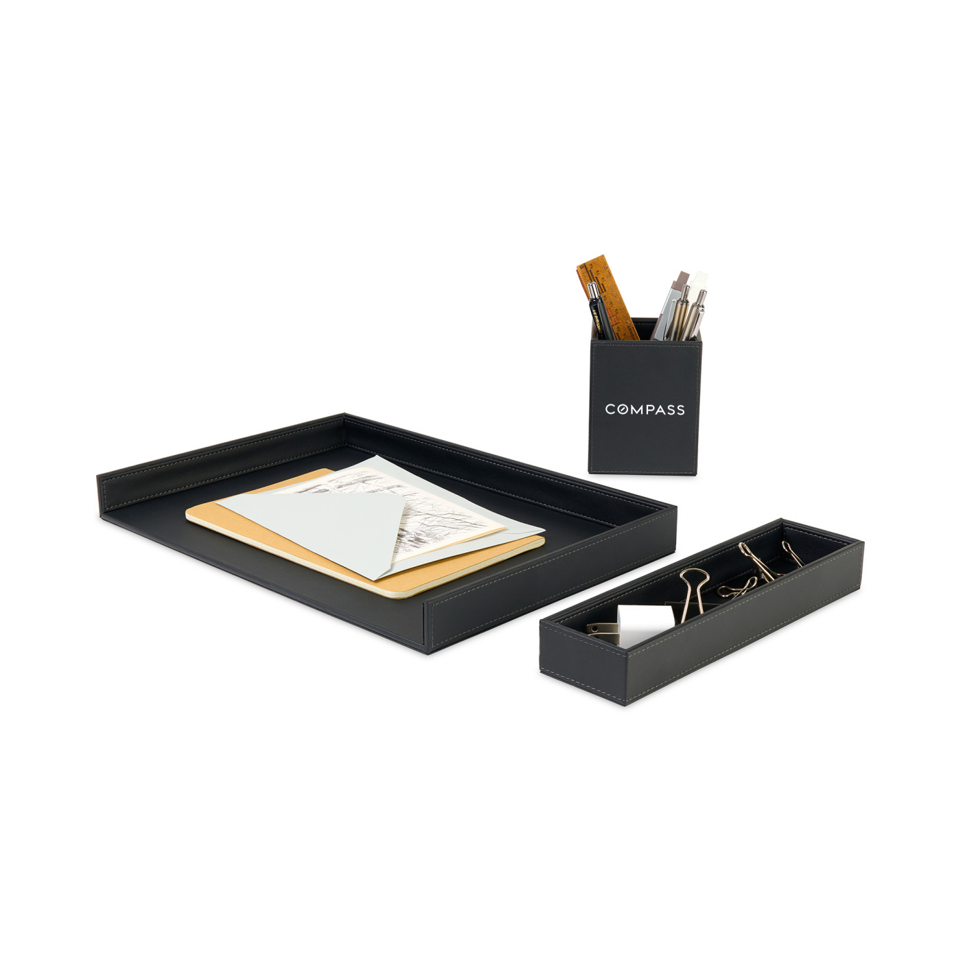 Easton 3 Piece Desktop Organizer Set 8