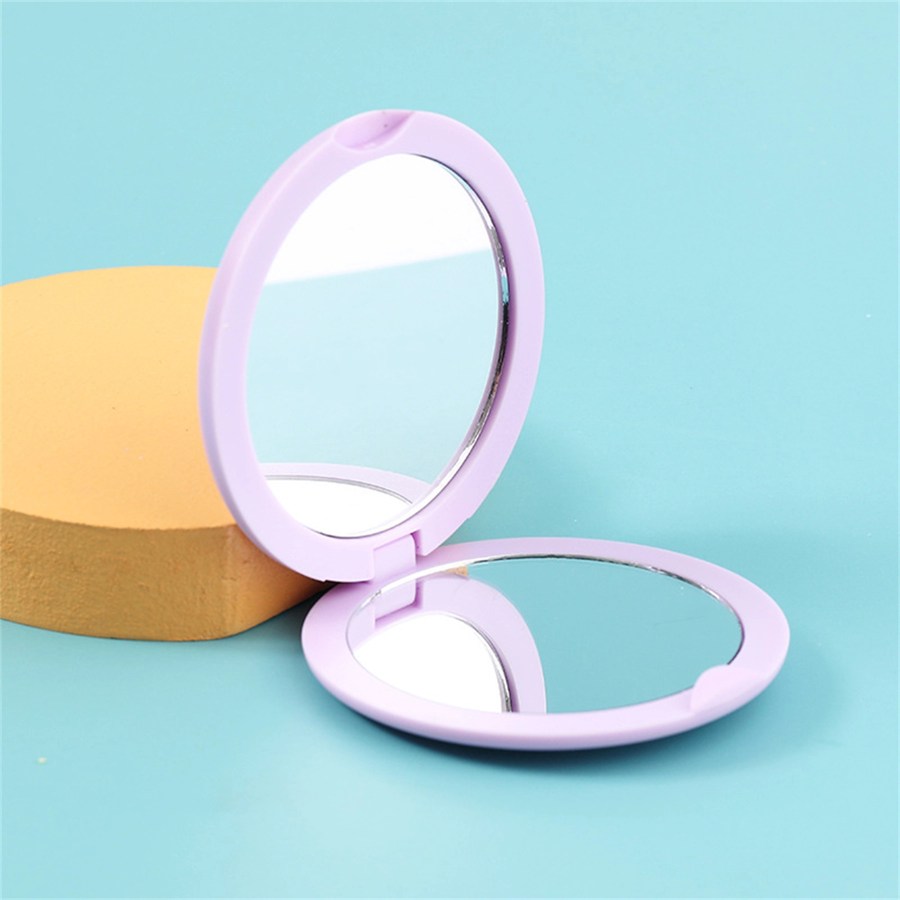 Custom Double Sided Mini Makeup Mirror 6