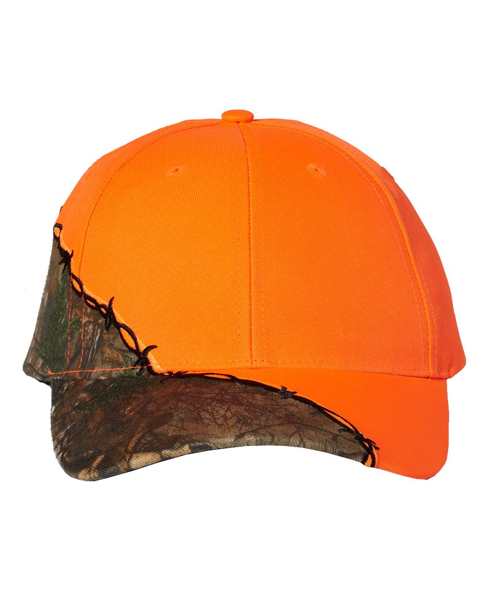 Licensed Camo with Barbed Wire Embroidery Cap - LC4BW 8