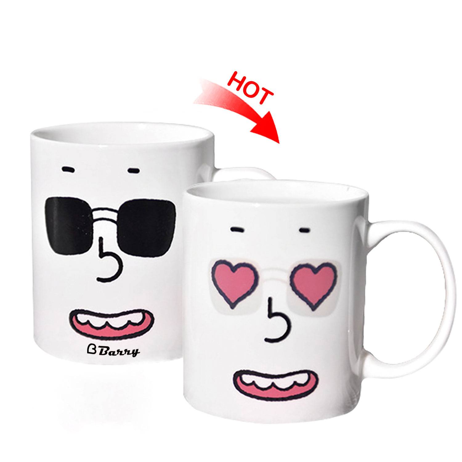 13oz Magic Color-Changing Ceramic Mug for Office