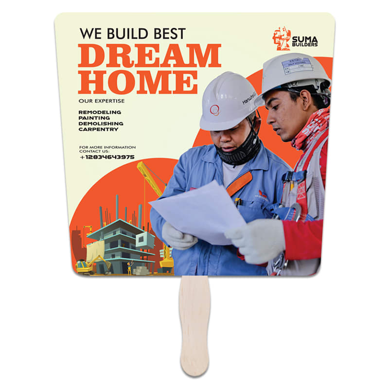 Tapered Hand Fans 13