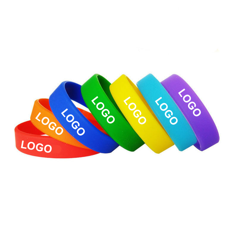 Silkscreen Silicone Wristbands 2
